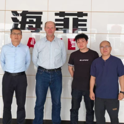 South African Customers Visit Haifei Factory For Inspection